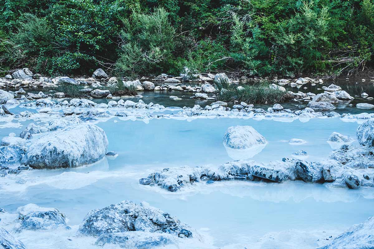 Terme di Petriolo in Toscana