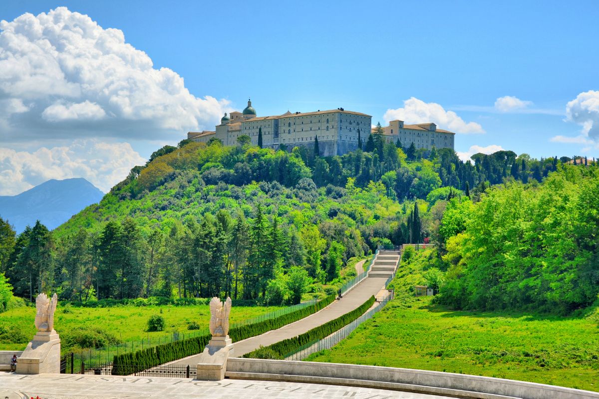 Monastero più antico d’Italia Abbazia di Montecassino