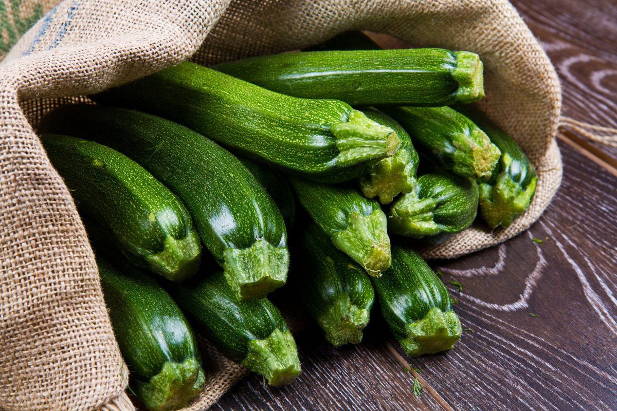 Zucchine in vaso