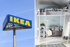 Ikea letto a soppalco STORÅ