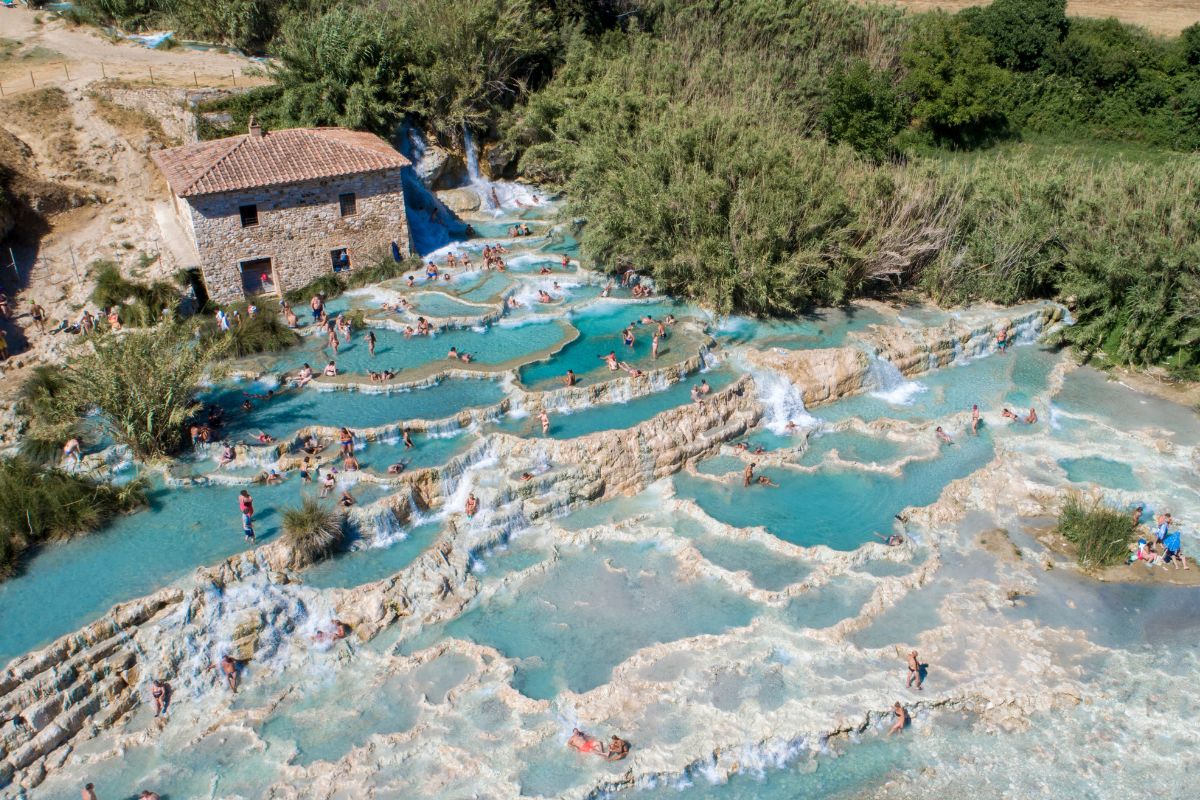 Scopri le terme libere di Saturnia