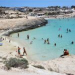 Spiaggia di Cala Croce a Lampedusa