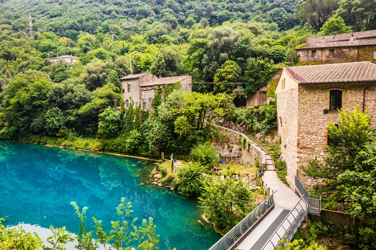 Umbria il borgo di Stifone