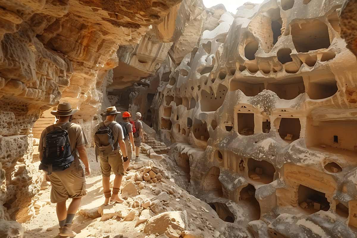 Derinkuyu in Cappadocia