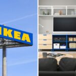 IKEA PLATSA bianco e blu prezzo più basso