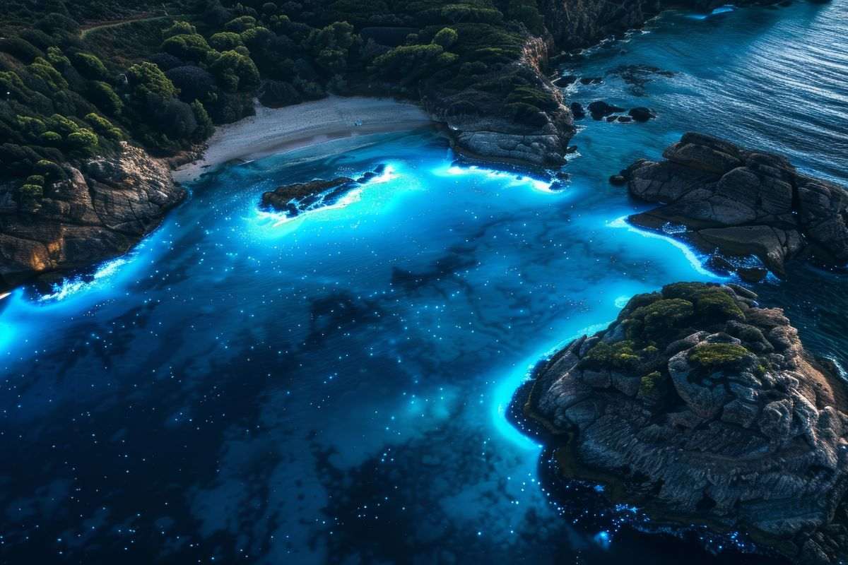 Caia bioluminescenti di Porto Rico