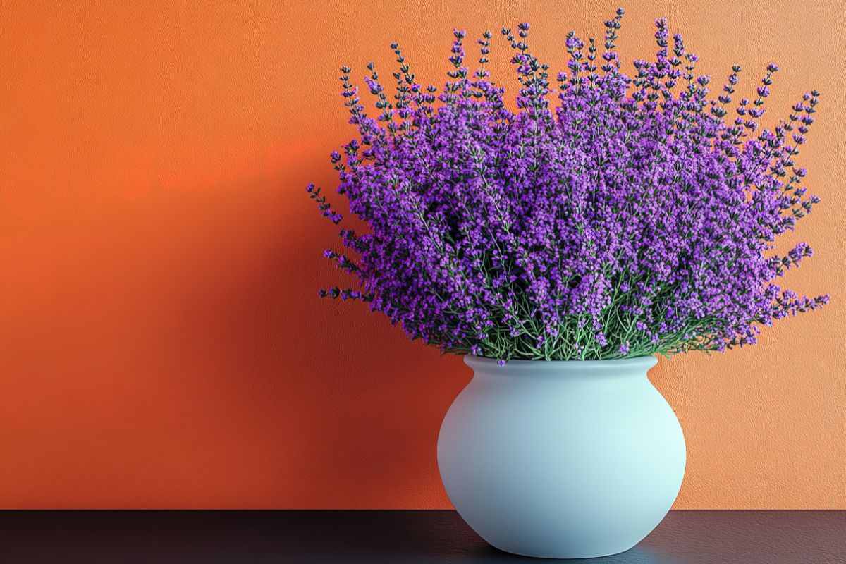 come si coltiva la lavanda in vaso