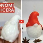 come creare candele a forma di gnomo per natale