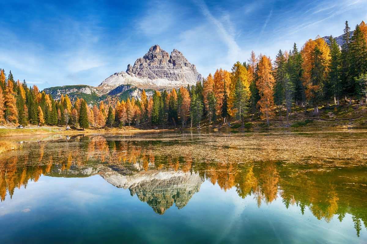 Un paesaggio da sogno il Lago d'Antorno