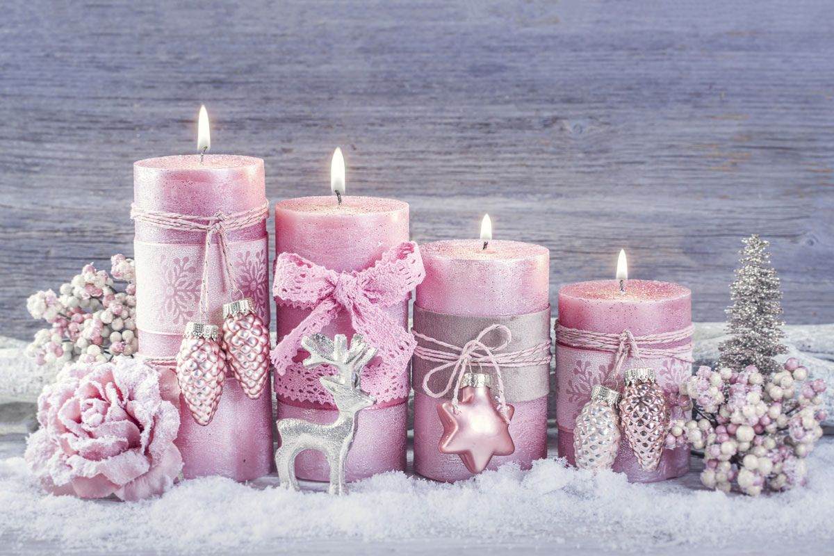 Decorazioni shabby chic per il Natale