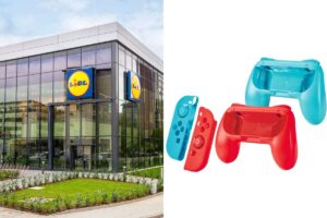 scopri l'offerta sulle custodie e supporti per Nintendo Switch da Lidl