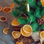 Decorazioni di frutta secca per Natale