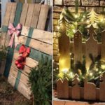 idee per decorazioni natalizie in pallet