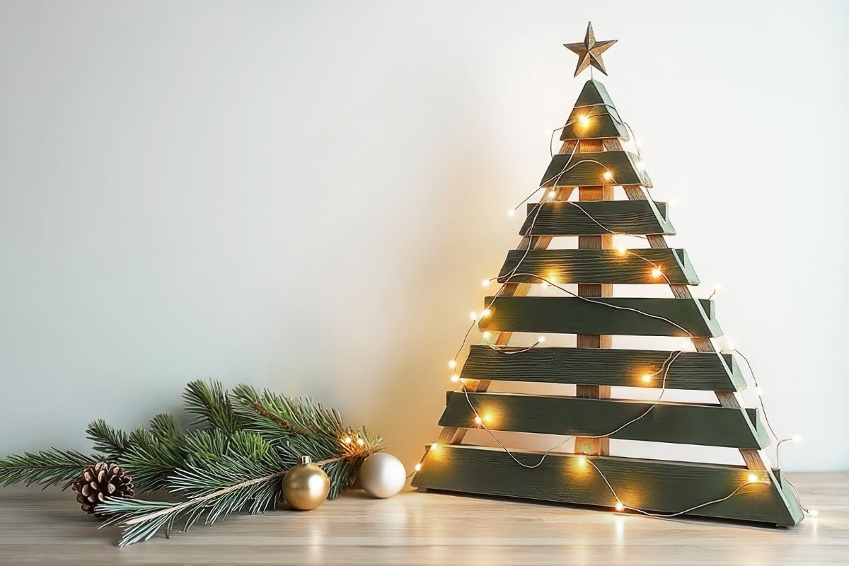 Decorare il tuo albero con pallet