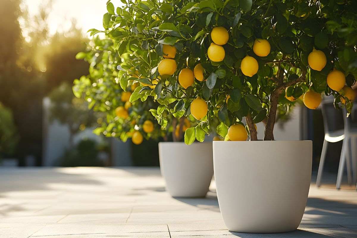 come piantare un limone in vaso