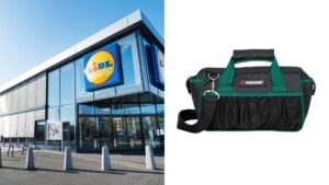 scopri l'offerta di Lidl sulla borsa con attrezzi