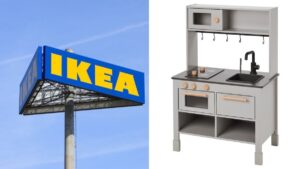 La cucina giocattolo SILLTRUT di IKEA