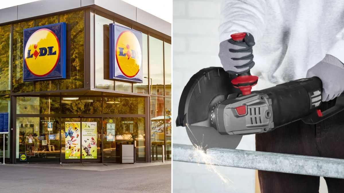 scopri l'offerta sulla smerigliatrice angolare di Lidl