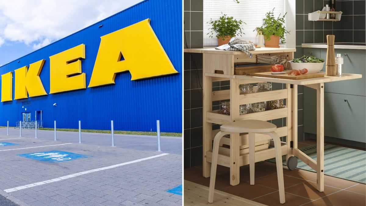 scopri l'offerta di Ikea sul tavolo a ribalta RESARÖ