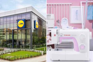 scopri l'offerta sulla macchina da cucire Singer di Lidl