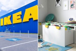 scopri la panca contenitore SMÅSTAD di Ikea