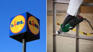 scopri l'offerta di Lidl sulla smerigliatrice assiale