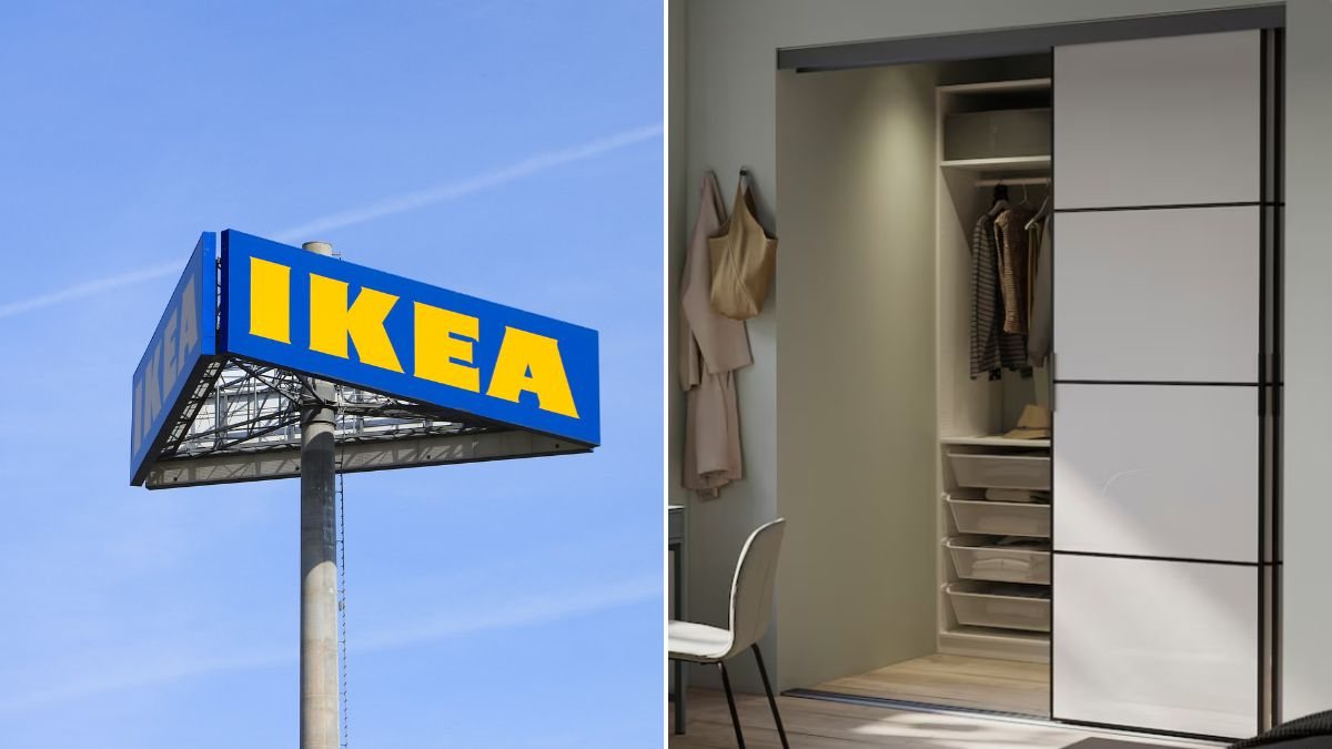 scopri l'offerta Ikea sulla cabina armadio con ante scorrevoli