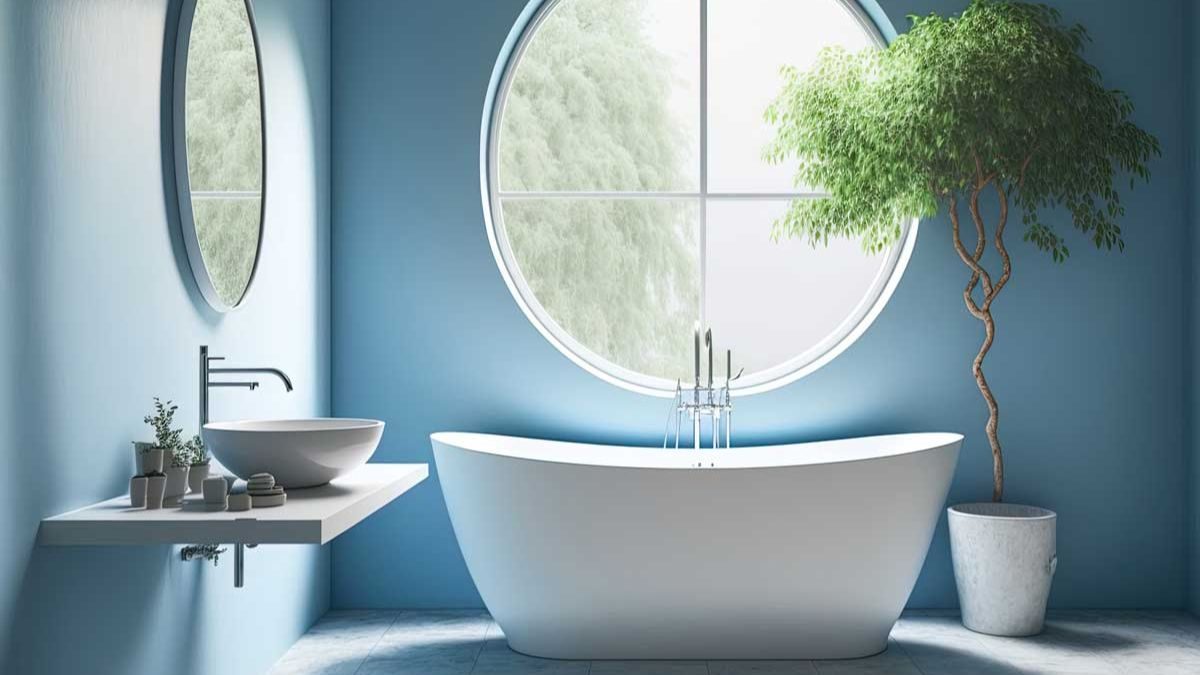 pochi elementi per un bagno moderno