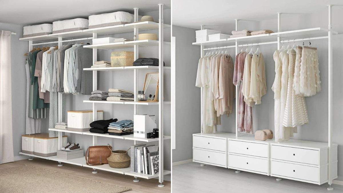 come arredare cabina armadio con ikea