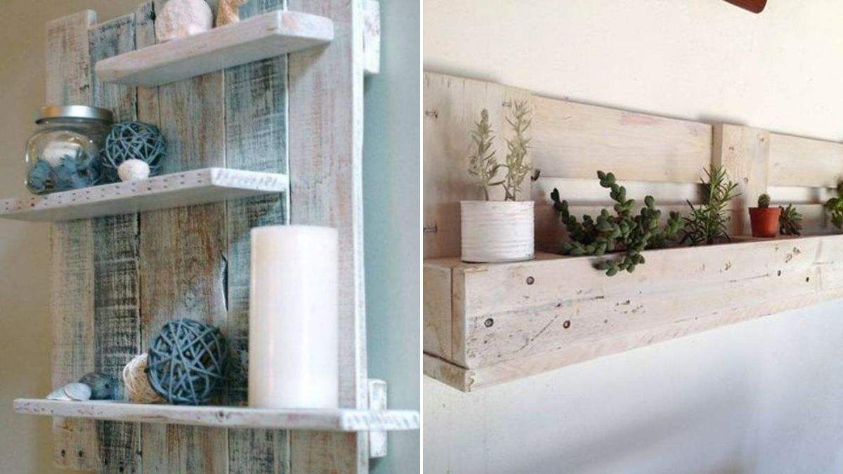 crea mensole in stile shabby 