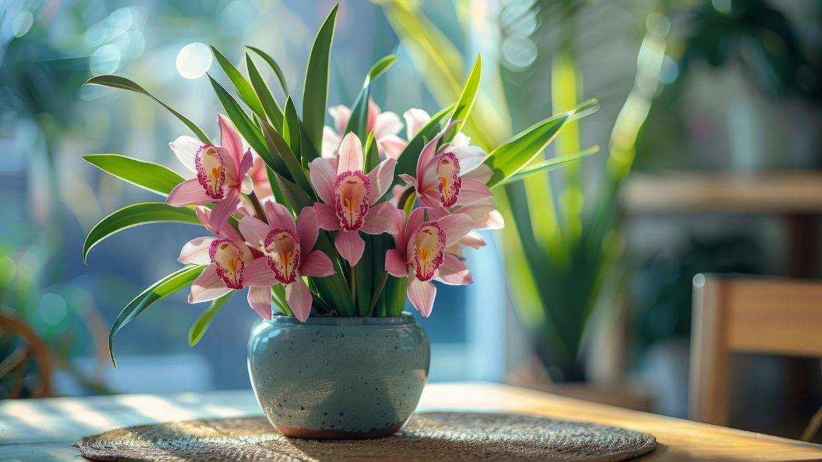 dove posizionare l'orchidea Cymbidium