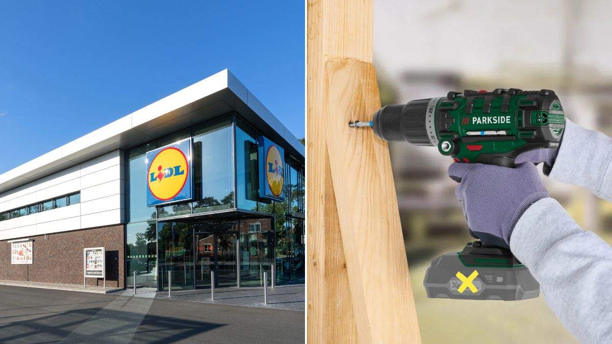 scopri l'offerta di Lidl sul trapano a percussione