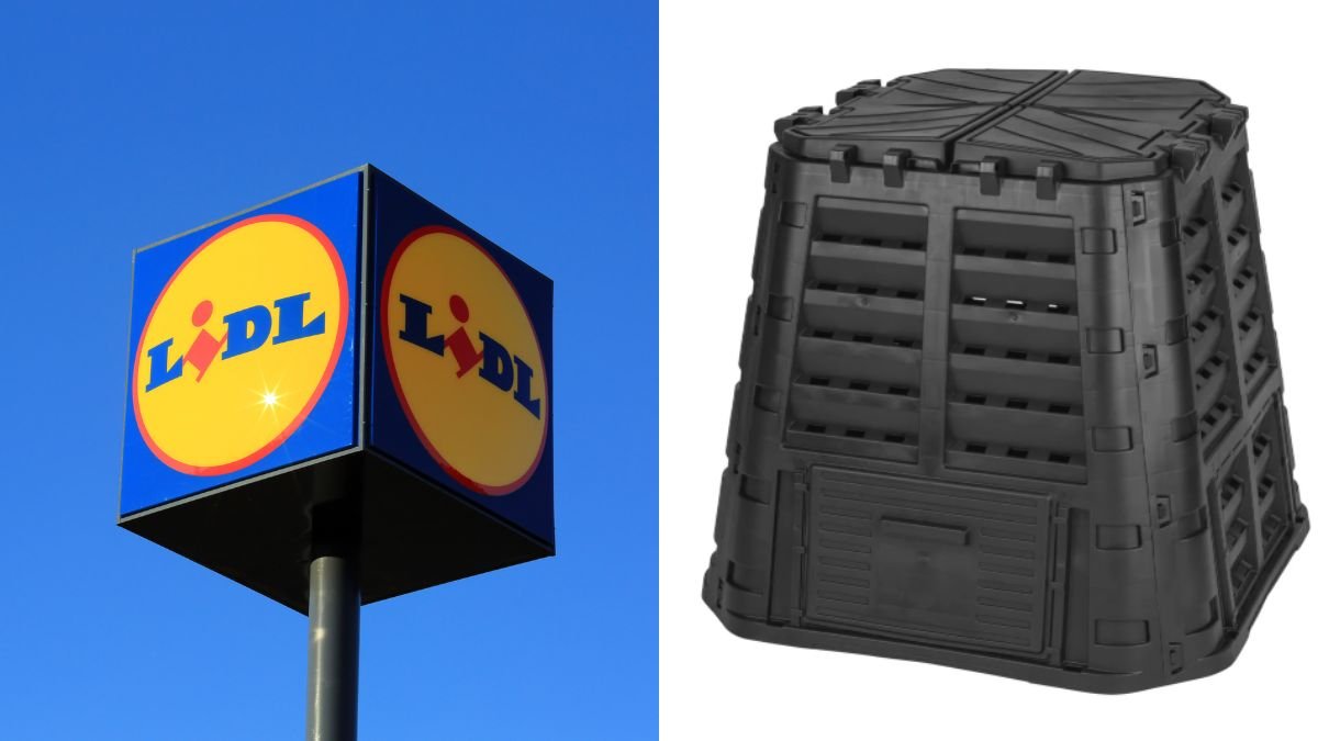 scopri il nuovo contenitore per compostaggio da Lidl