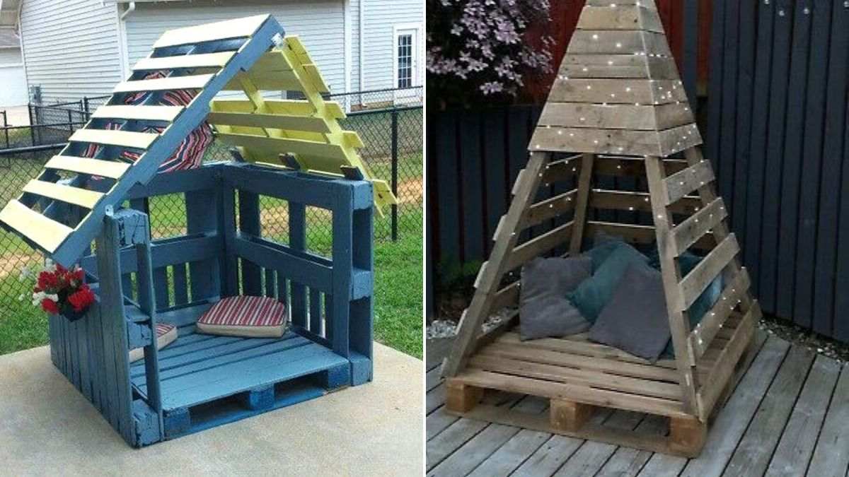 scopri come realizzare una casetta in pallet