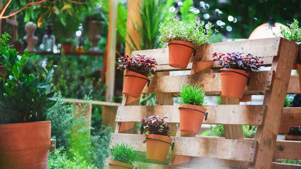 idee shabby con il pallet