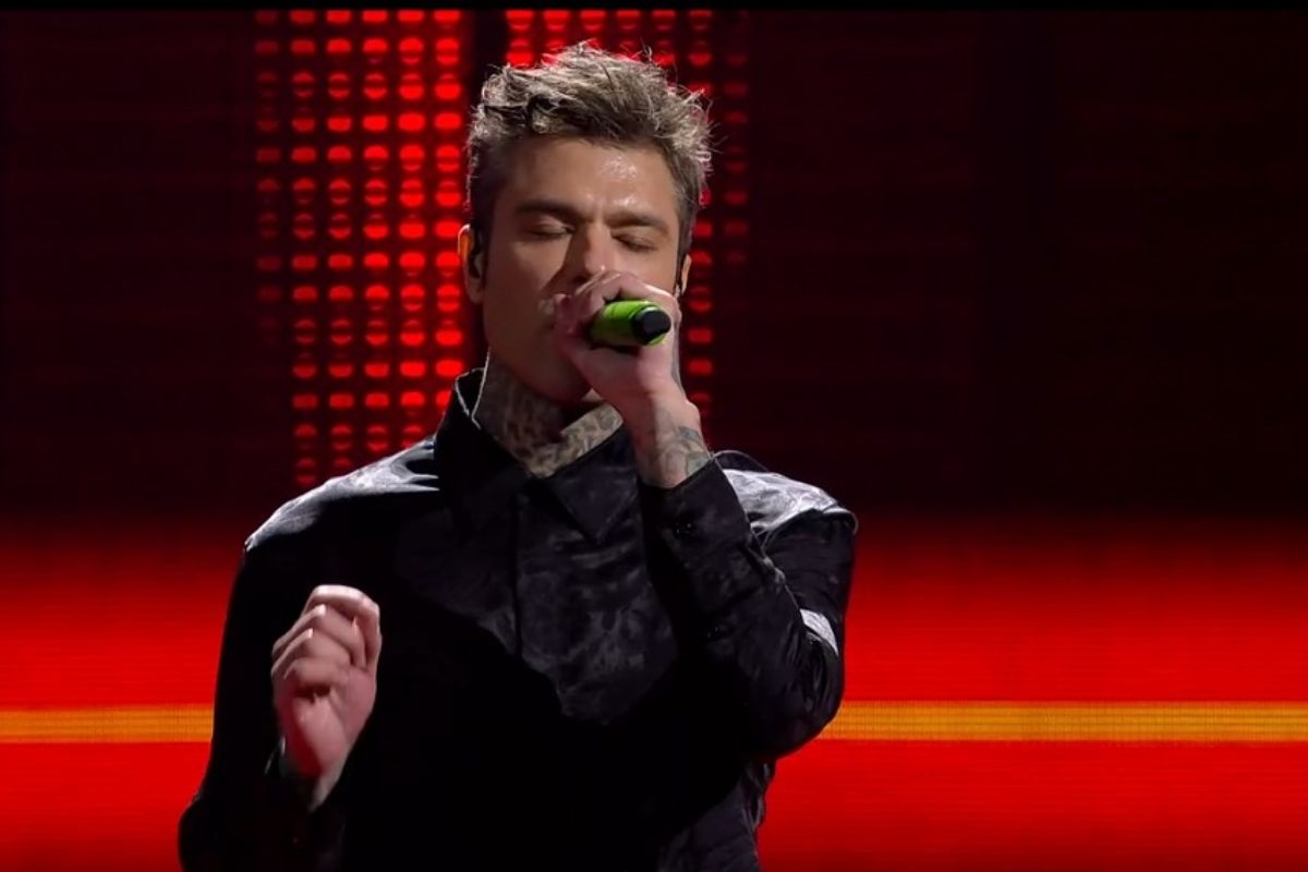 Il gesto di Fedez a Sanremo